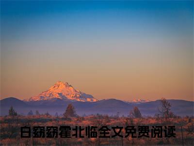 白窈窈霍北临晚间小说全本资源-白窈窈霍北临小说阅读在线白窈窈霍北临