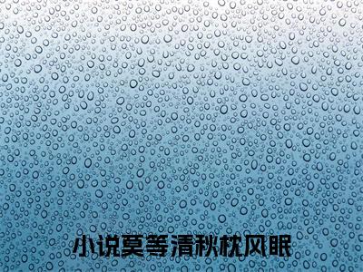 宋芸婉秦萧越全文小说（莫等清秋枕风眠）-完结版热文莫等清秋枕风眠（宋芸婉秦萧越）小说免费阅读