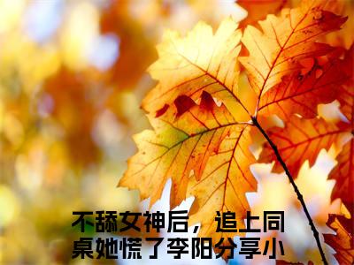 不舔女神后，追上同桌她慌了李阳是什么小说-（不舔女神后，追上同桌她慌了李阳全文阅读）最新章节列表