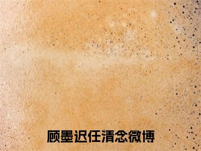 顾墨迟任清念小说免费大结局全集免费阅读 顾墨迟任清念章节目录