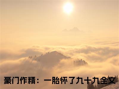 豪门作精：一胎怀了九十九（甜甜吉尔纳斯）爽文小说全文阅读-豪门作精：一胎怀了九十九最新章节更新
