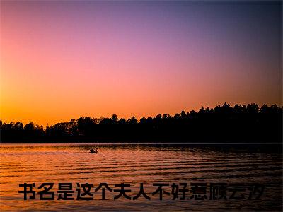 这个夫人不好惹顾云汐最新章节（这个夫人不好惹顾云汐免费阅读）-这个夫人不好惹顾云汐小说在线阅读完整版