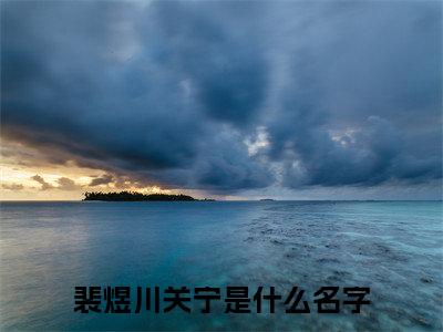 裴煜川关宁推荐免费新书，裴煜川关宁小说试读