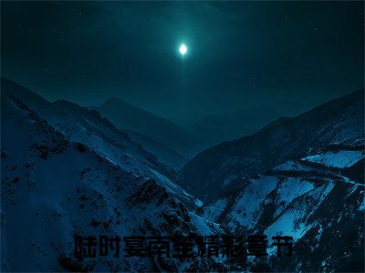 番外+免费小说《宴予笙笙》全文免费阅读无弹窗-陆时宴南笙小说全文在线赏析_笔趣阁