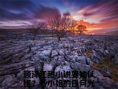 顾泽江甜全文免费阅读要她认错？乔小姐的白月光杀来了，乔星叶章节免费阅读