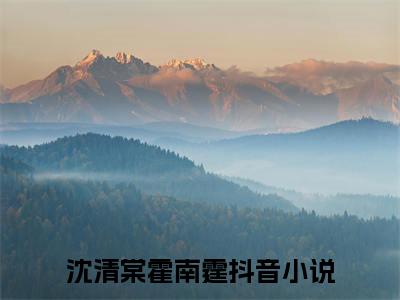 抖音新书热荐沈清棠霍南霆-小说全文完整版免费阅读