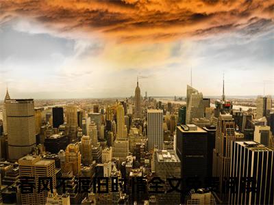 靳宸宋南初小说(春风不渡旧时情)外篇+结局（靳宸宋南初）全篇在线阅读