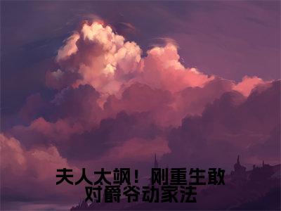  黎雾权云爵（夫人太飒！刚重生敢对爵爷动家法）全文免费阅读无弹窗大结局-夫人太飒！刚重生敢对爵爷动家法( 黎雾权云爵)小说全文免费阅读最新章节列表