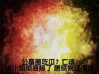  唐晓婉江南姝（公墓圈吃瓜？亡魂：大小姐彻底服了）小说全文免费阅读- 唐晓婉江南姝免费阅读完整版