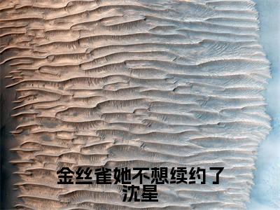 金丝雀她不想续约了沈星抖音新书热荐沈星冉时晏-最新小说沈星冉时晏全文阅读