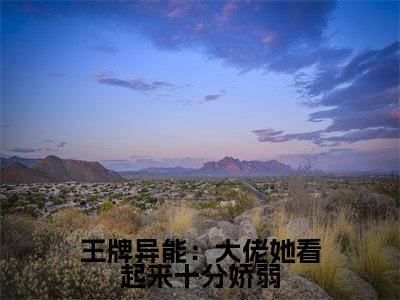 王牌异能:大佬她看起来十分娇弱全文无弹窗阅读 别含烟大结局全文免费