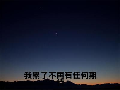 我累了不再有任何期待(桑梦季斯汀)全文免费阅读无弹窗大结局_(桑梦季斯汀小说免费阅读)最新章节列表_笔趣阁
