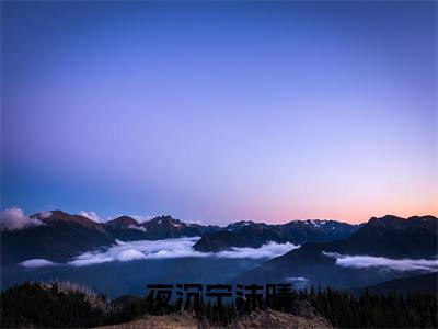 夜沉宁沫晴全文免费阅读无弹窗大结局-宁沫晴夜沉小说在哪里可以看