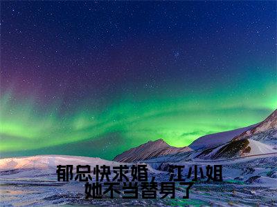 郁总快求婚,江小姐她不当替身了江茉郁川庭小说结局-郁总快求婚,江小姐她不当替身了全文无弹窗阅读