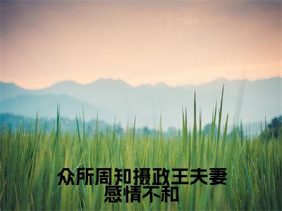 (众所周知摄政王夫妻感情不和)小说全文免费阅读无弹窗大结局_沈止邢谢时青众所周知摄政王夫妻感情不和最新章节列表笔趣阁
