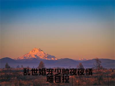 乱世婚宠少帅夜夜情难自控（秦砚池江书瑶）全文免费大结局小说-乱世婚宠少帅夜夜情难自控全文最新章节阅读