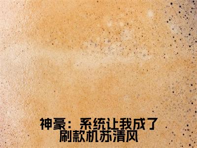 抖音高赞小说神豪:系统让我成了刷款机苏清风在线阅读张小丽苏清风新上现代言情小说推荐