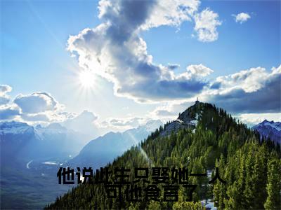他说此生只娶她一人，可他食言了小说（徐晚凝陈靖廷）全文免费阅读无弹窗_（徐晚凝陈靖廷）他说此生只娶她一人，可他食言了最新章节列表