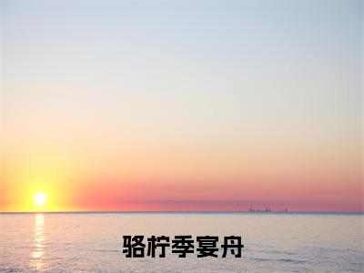 小说骆柠季宴舟(季宴舟骆柠)免费阅读-小说骆柠季宴舟全文在线赏析