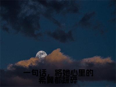 梁悦悦陆亦扬小说-一句话,将她心里的希翼都踩碎最新章节全文阅读