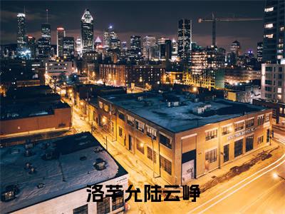 洛芊允陆云峥小说在线阅读全文无弹窗大结局_洛芊允陆云峥小说免费最新章节列表(全文)+(后续)