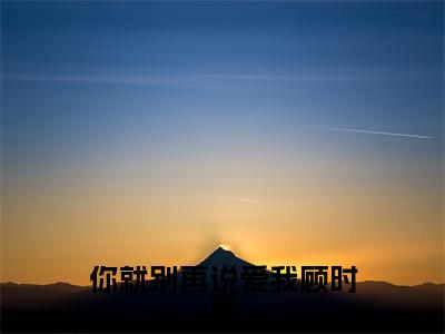 你就别再说爱我顾时宴(孟染顾时宴)全文完整版免费阅读_孟染顾时宴你就别再说爱我顾时宴全文免费阅读