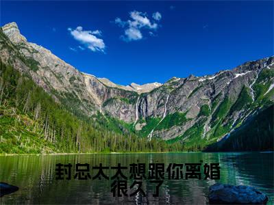 封总太太想跟你离婚很久了：封庭深容辞全文免费阅读无弹窗大结局_（封总太太想跟你离婚很久了）封庭深容辞最新章节列表笔趣阁