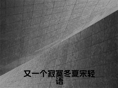 【新书】《又一个寂寞冬夏宋轻语》全文免费阅读无弹窗大结局-陆与洲宋轻语全文全章节免费阅读