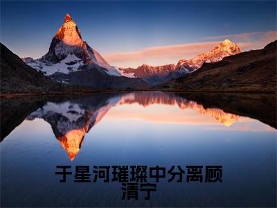 于星河璀璨中分离顾清宁（陆绎顾清宁）小说免费阅读在线阅读_于星河璀璨中分离顾清宁全文免费阅读_笔趣阁