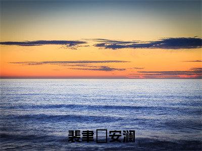 安澜裴聿璟小说裴聿璟安澜完整版全文在线赏析-小说安澜裴聿璟全文大结局已完结