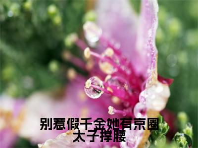 寒酥江枭长篇免费小说，别惹假千金她有京圈太子撑腰最新章节在线阅读