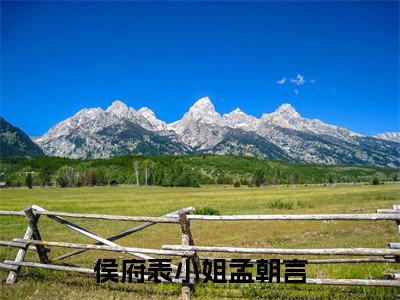 小说(侯府表小姐孟朝言)全文免费阅读_(孟朝言)小说全文免费阅读